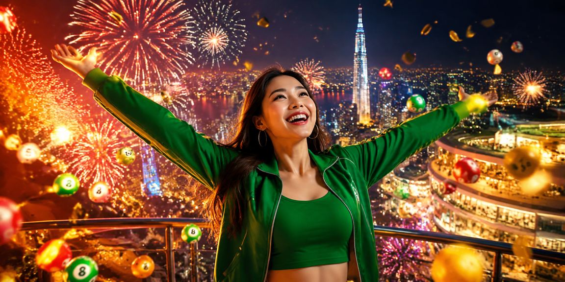 Không khí chợ đêm TP.HCM kết hợp mua vé xổ số và kiểm tra điểm VIP online